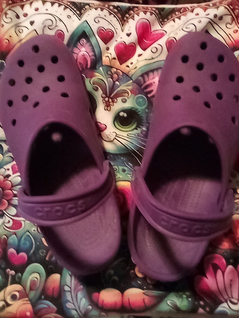 CROCS Classic Clog in Purple - Picture 3 of 5